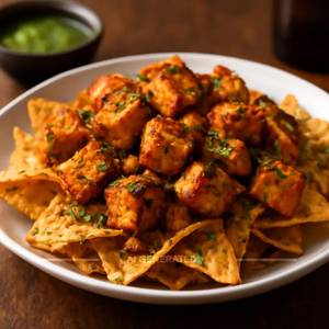 Paneer Tikka Nachos