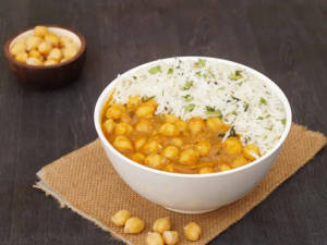 Chole Rice Bowl