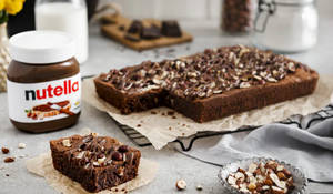 Nutella Fudge Brownie
