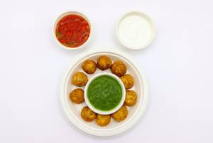 Veg fried momos [10 pieces]