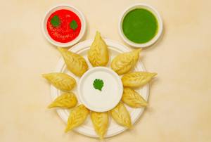 Paneer steamed momos [10 pieces]