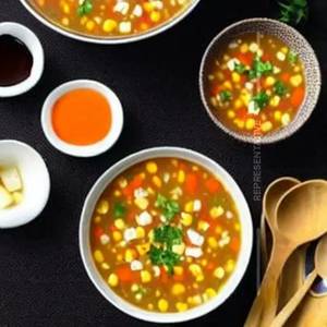 Sweet Corn Veg Soup