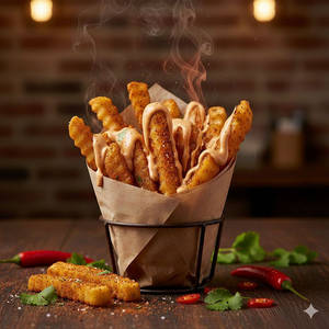 Fiery Hot Spicy Fries