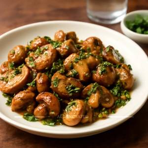 Butter Garlic Mushroom