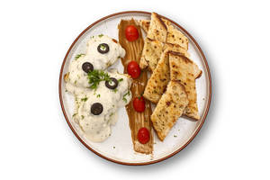 Grilled Fish With Cream Sauce