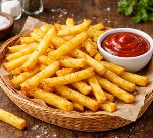 Salted french fries