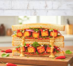 Peri Peri Cheese Paneer Sandwich