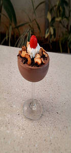 Chocolate Mousse With Nuts