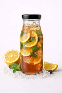 Lemon And Mint Ice Tea