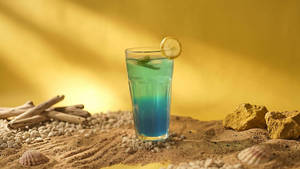 Blue Lagoon Mojito