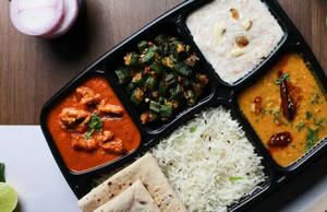 Chicken Thali