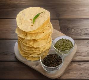 Moong chana papad fried [2
