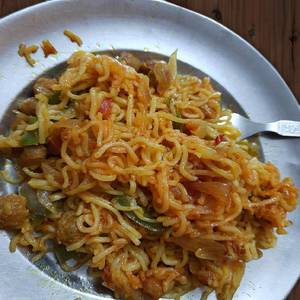Fried Soya Maggi