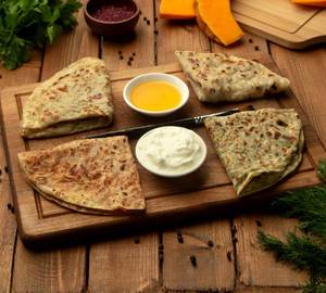 2 - Aloo Paratha With Raita