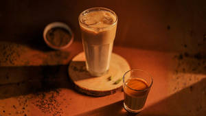 Elaichi Chai Latte