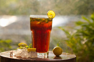 Popping Cranberry Ice Tea