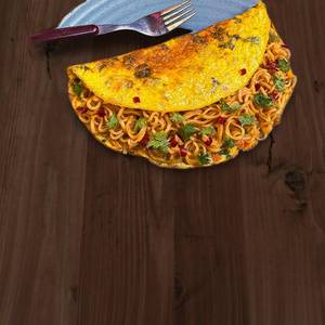Chicken Maggi With Plain Omelette