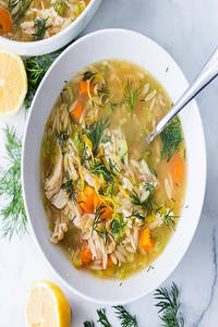 Chicken Lemon Coriander Soup