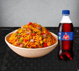 Veg Pasta + 250ml Cold Drink