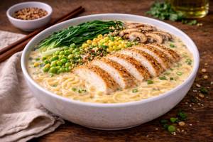 Chicken Ramen Bowl (Creamy)