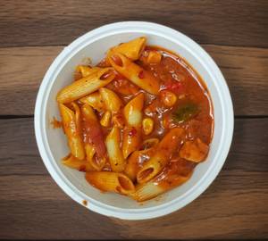 Chicken mixed sauce pasta
