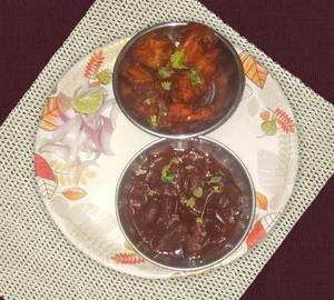 Savij Chicken Dry [4 Pieces] With Chicken 65 [6 Pieces]