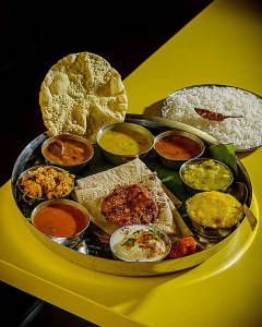 South Indian Thali [Chapati]
