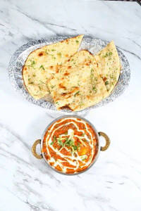 Kadai Paneer + 2 Butter Naan
