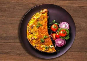 Masala Omelette [2 Eggs]