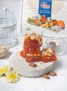 Orange Badami Halwa