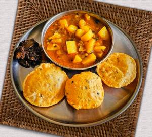 Sada Puri Sabji