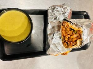 Chicken Seekh Roll (2pcs)