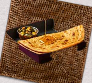 Ghee pratha with sabzi