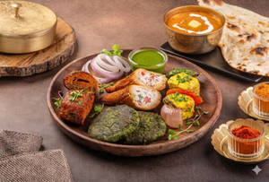 Shahi Veg Platter