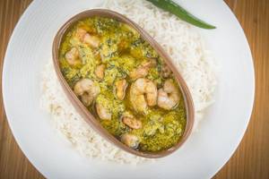 Kochupatta Diye Chingri Bhappa