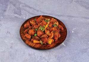 Chilli Mushroom Dry