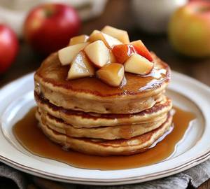 Apple cinnamon pancake