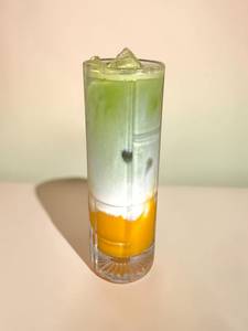 iced mango matcha