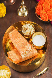 Farali Masala Dosa (no Onion, No Garlic)