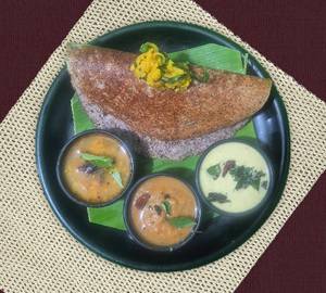 Ragi Masala Dosa