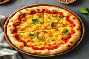 Cheesy Corn Pizza