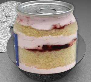 Bluebery Can Cake