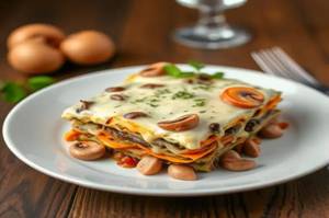 Creamy Mushroom Lasagna
