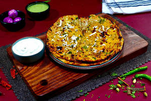Paneer Paratha + Dahi