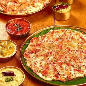 Ghee Tomato Uttapam