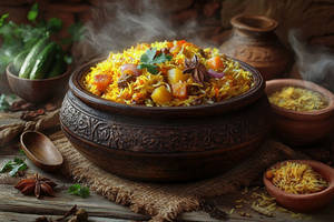 Veg Dum Biryani