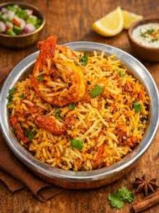 Prawns Biryani