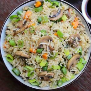 Mushroom Fried Rice