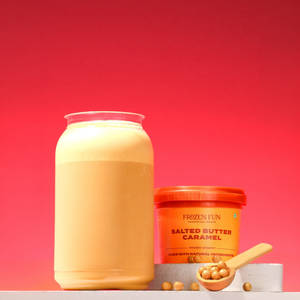 Salted Caramel Gelato Frappe