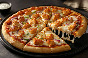 Paneer Keema Cheese Pizza